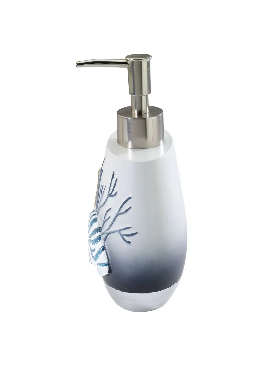 Дозатор для мыла/лосьона blue lagoon ombre seashells Avanti — изображение 2 из 4, мульти
