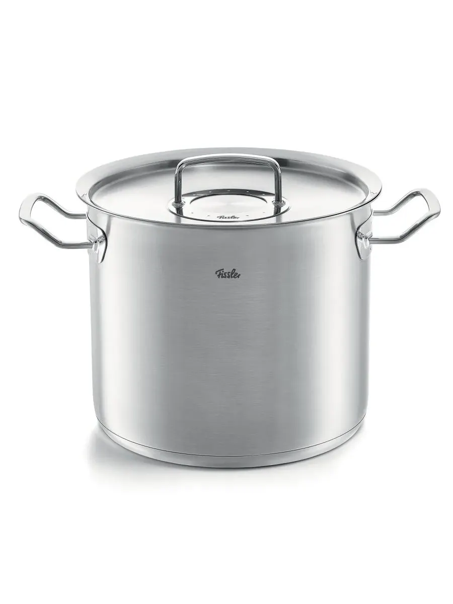 Кастрюля Original-Profi из нержавеющей стали, объемом 14 л, с крышкой Fissler — мульти