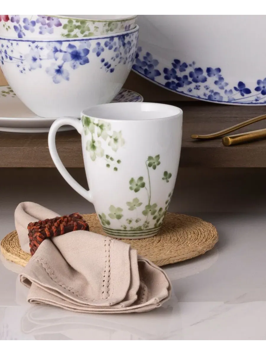 Набор столовых приборов Bloomington Road Noritake — изображение 6 из 20, зеленый