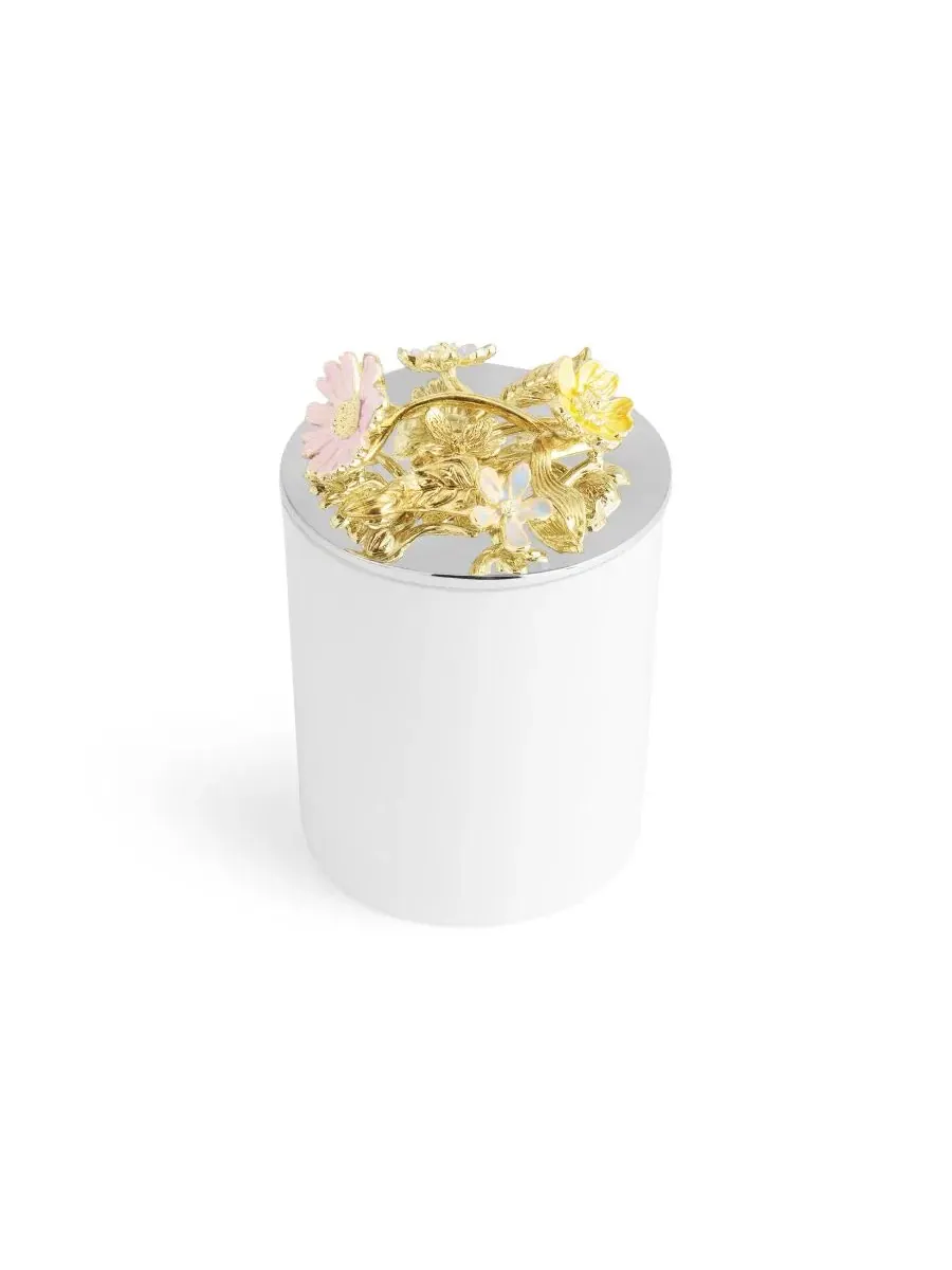 Ароматическая свеча Wildflowers Single Wick Michael Aram — изображение 5 из 5, белый