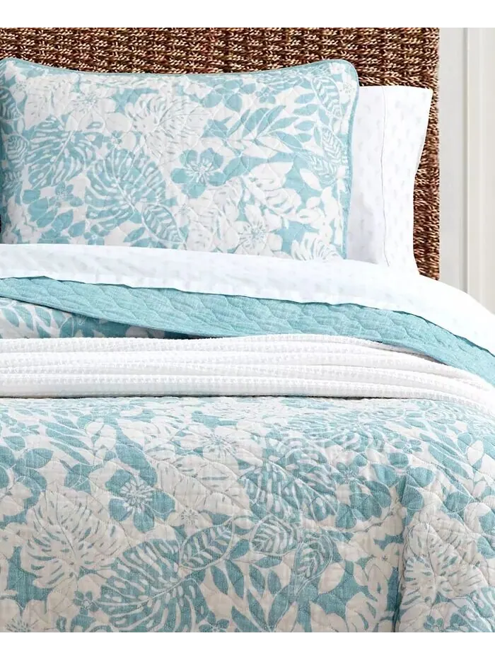Коллекция двусторонних одеял Laguna Beach Tommy Bahama Home — изображение 6 из 13, синий