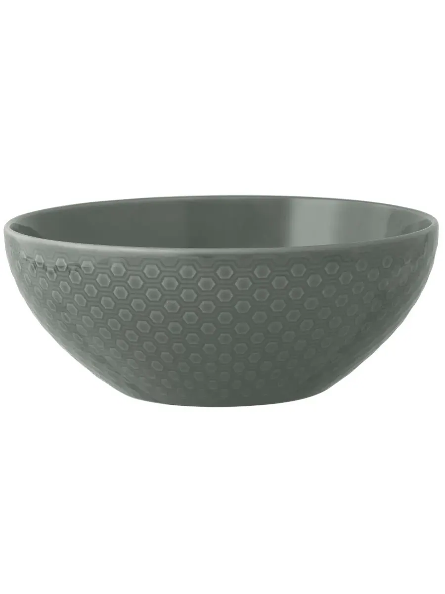 Круглая овощная миска Kikko, 2 кг Noritake — изображение 1 из 3, серый