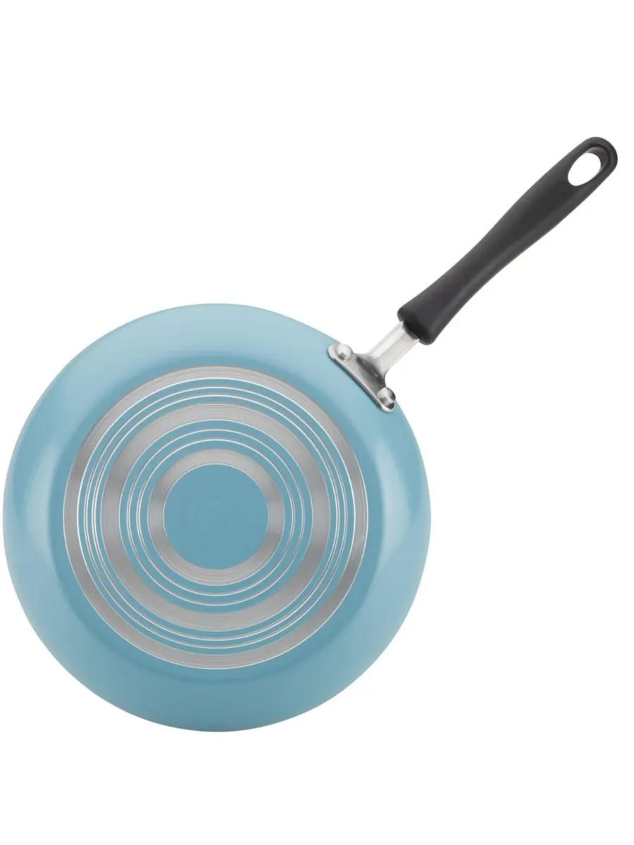 Набор посуды Cookstart DiamondMax с антипригарным покрытием, 15 предметов Farberware — изображение 5 из 10, голубой