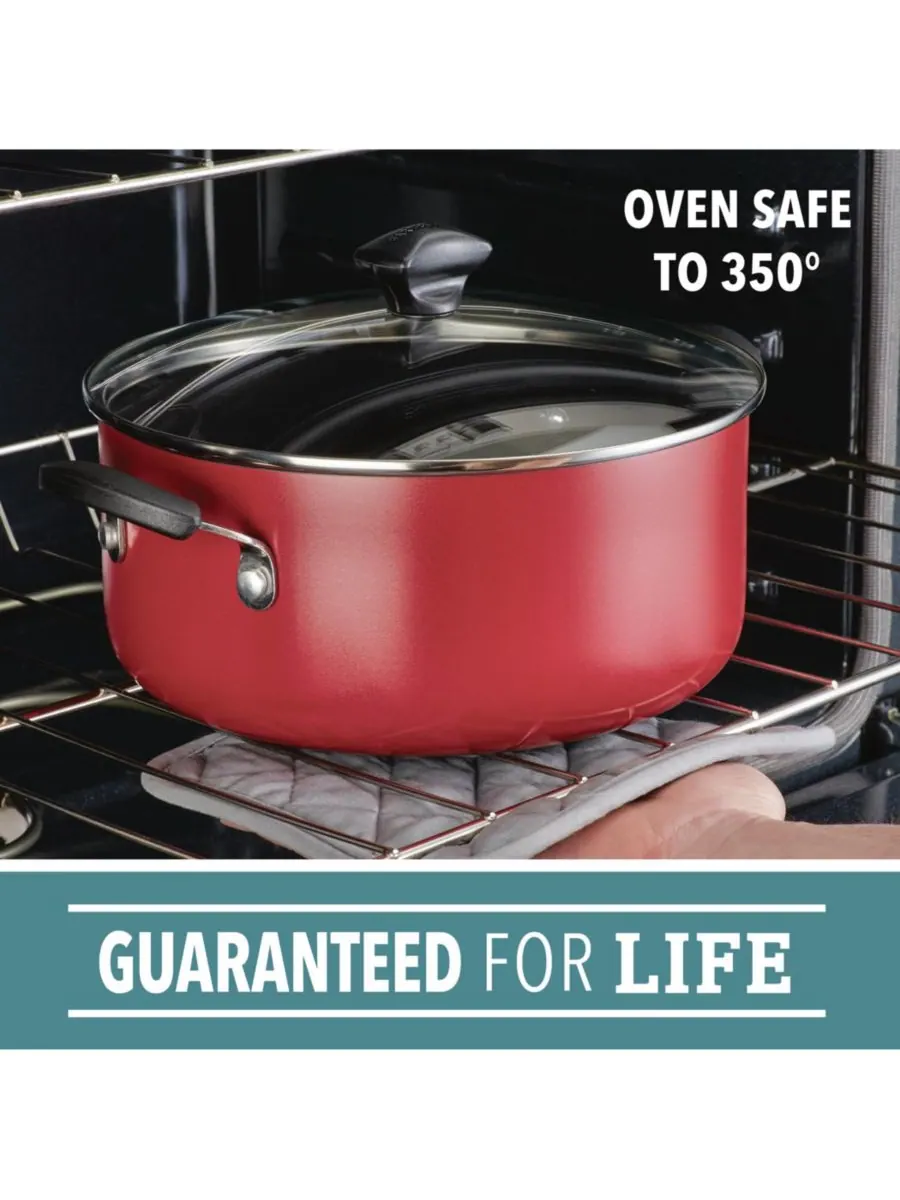 Набор посуды Cookstart DiamondMax с антипригарным покрытием, 15 предметов Farberware — изображение 9 из 10, медь