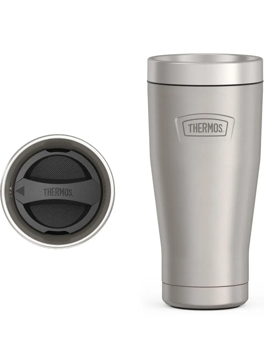 Стакан Icon Series объемом 0,5 л Thermos — изображение 5 из 5, серебряный