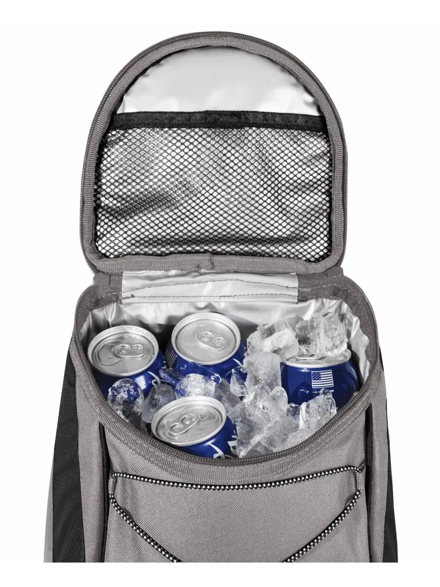 Рюкзак-холодильник Picnic Time PTX Oniva — изображение 2 из 13, черный/серый