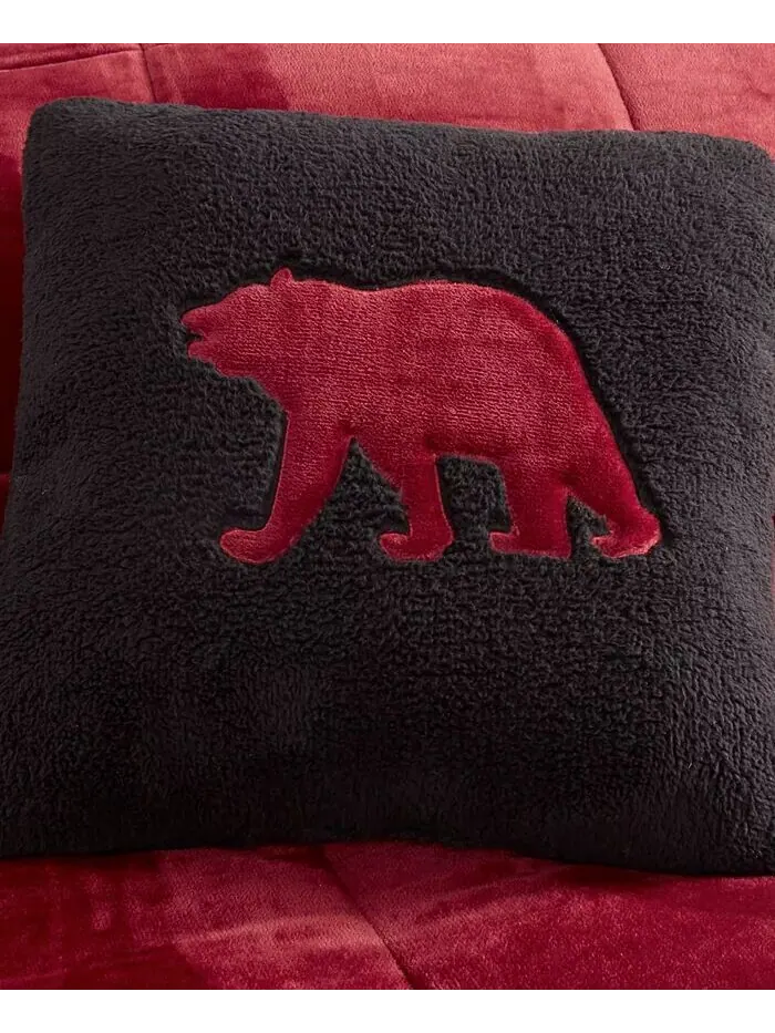 Альтон 4 шт. Наборы одеял Woolrich — изображение 5 из 7, красный/черный