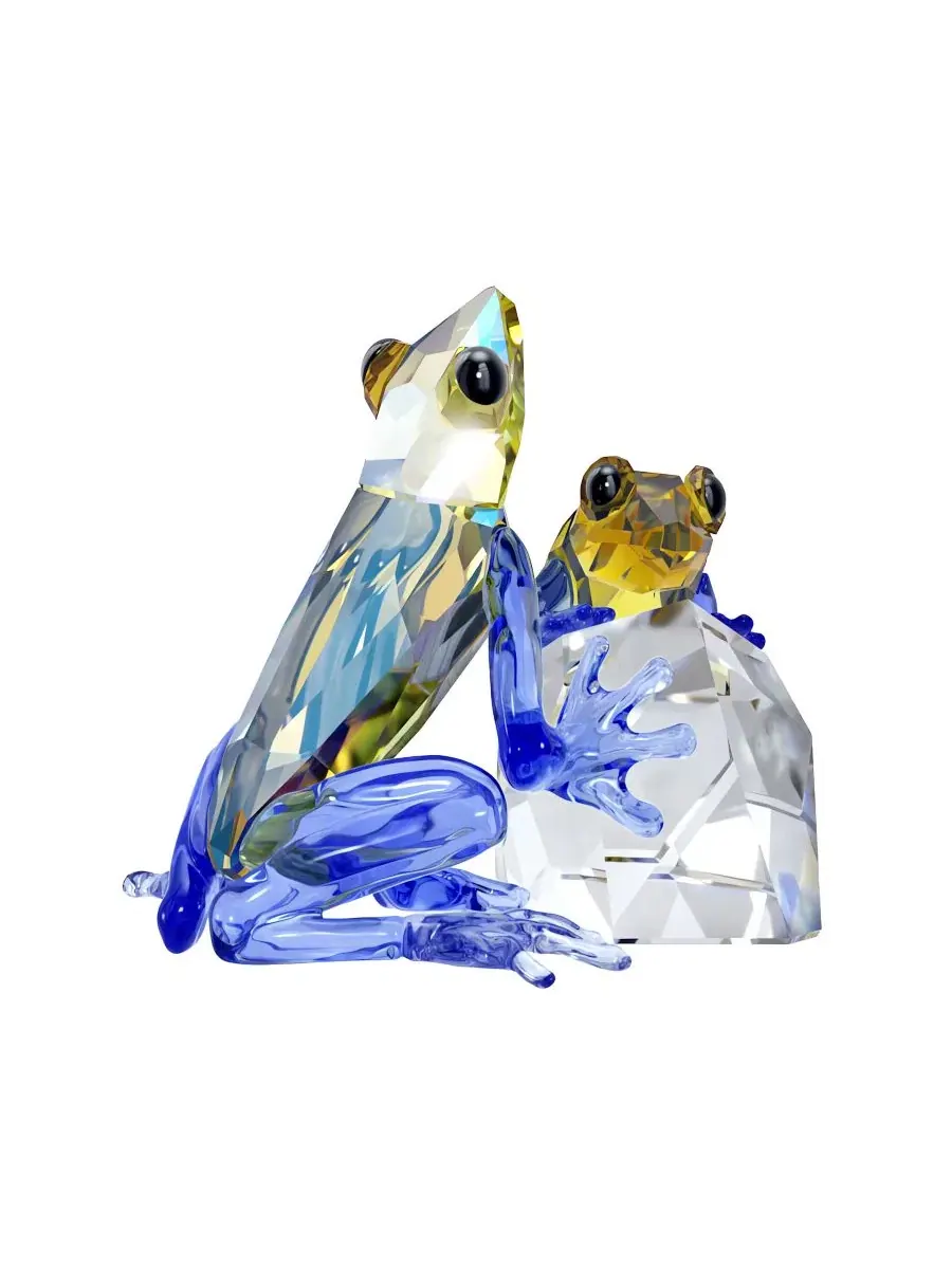 Фигурка Swarovski Idyllia Frog and Baby — изображение 4 из 4, мульти