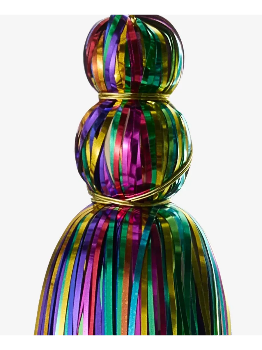 Елочная игрушка Merry Magic Metallic Tassel Ornament Holiday Lane, 23x13x8 см — изображение 8 из 11, нет цвета
