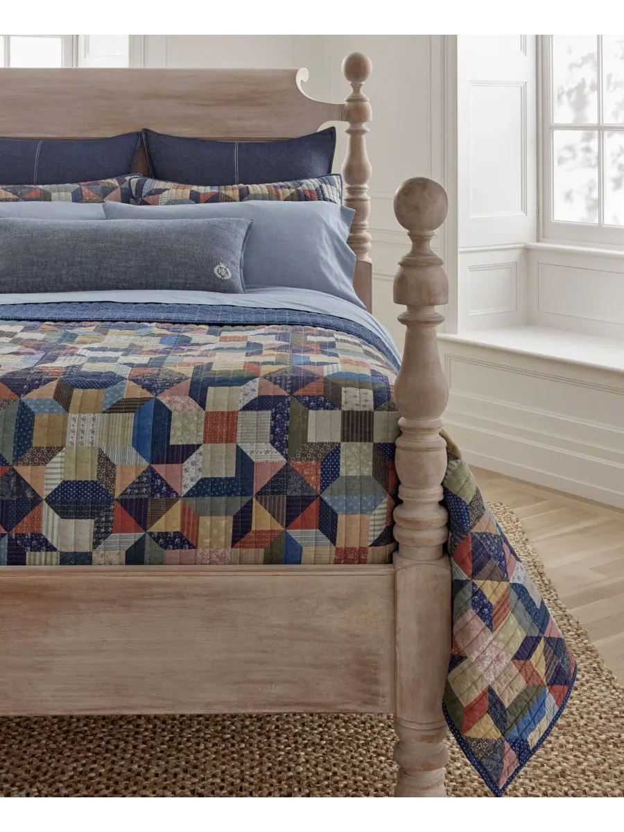 Уолфордское одеяло, Король Lauren Ralph Lauren — изображение 2 из 10, темно-синий