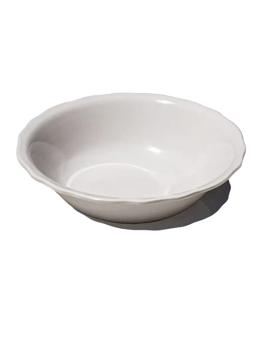 Набор из 6 низких мисок Scallop NewWave Melamine Abode Homewares — изображение 2 из 5, белый