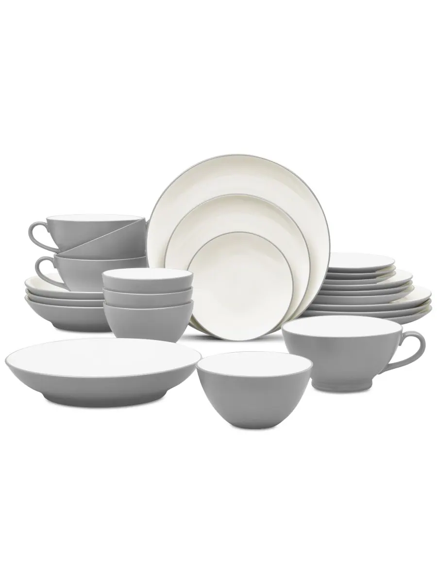 Наборы посуды Colorwave Noritake — изображение 2 из 10, серый