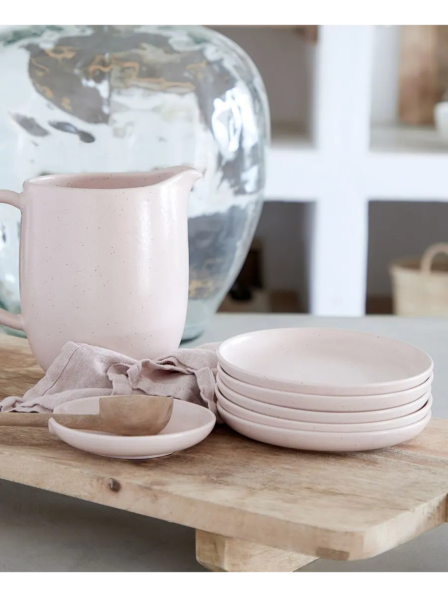 Набор салатных тарелок Pacifica Dinnerware, 4 штуки Casafina by Costa Nova — изображение 2 из 4, бежевый