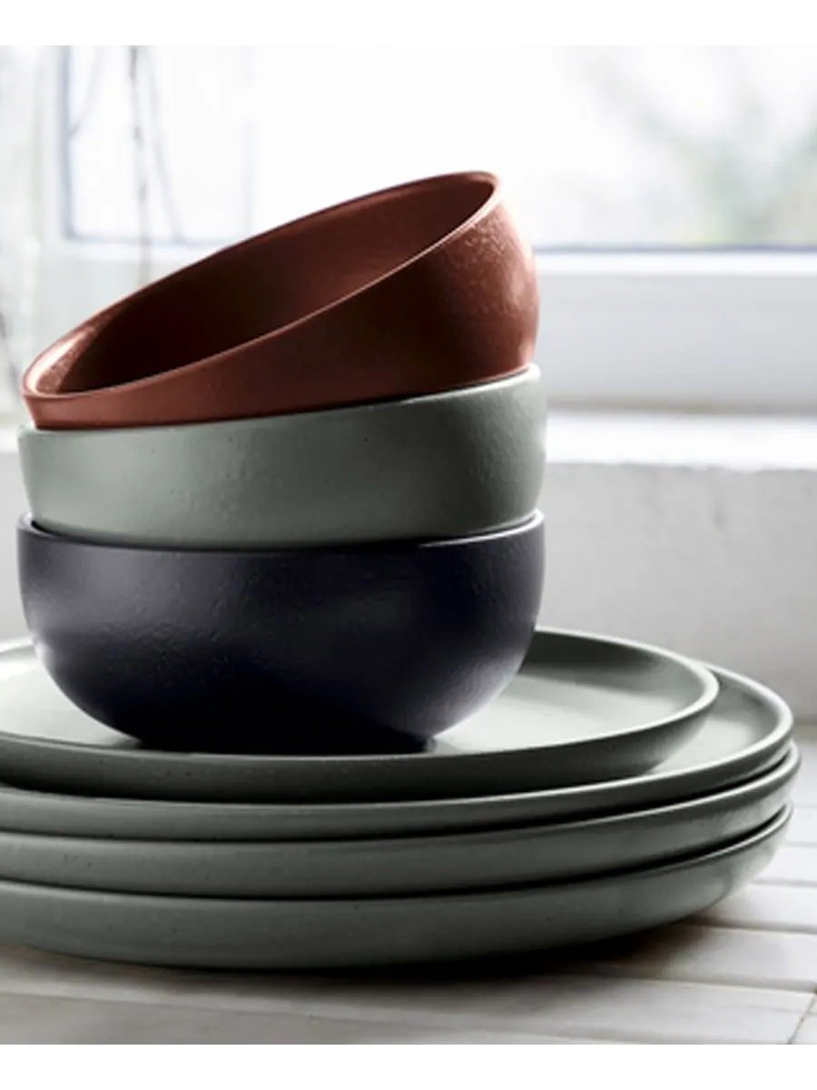 Набор салатных тарелок Pacifica Dinnerware, 4 штуки Casafina by Costa Nova — изображение 2 из 4, артишок