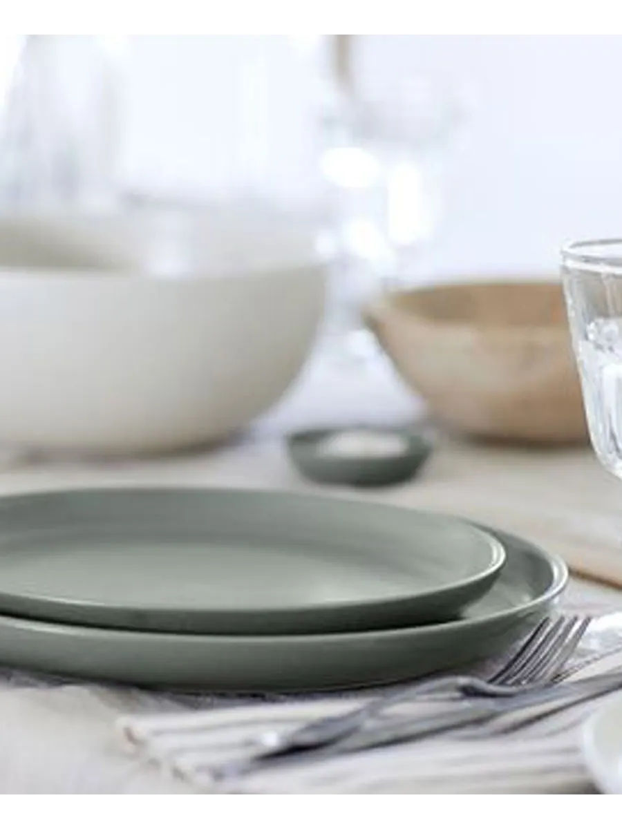 Набор салатных тарелок Pacifica Dinnerware, 4 штуки Casafina by Costa Nova — изображение 3 из 4, артишок