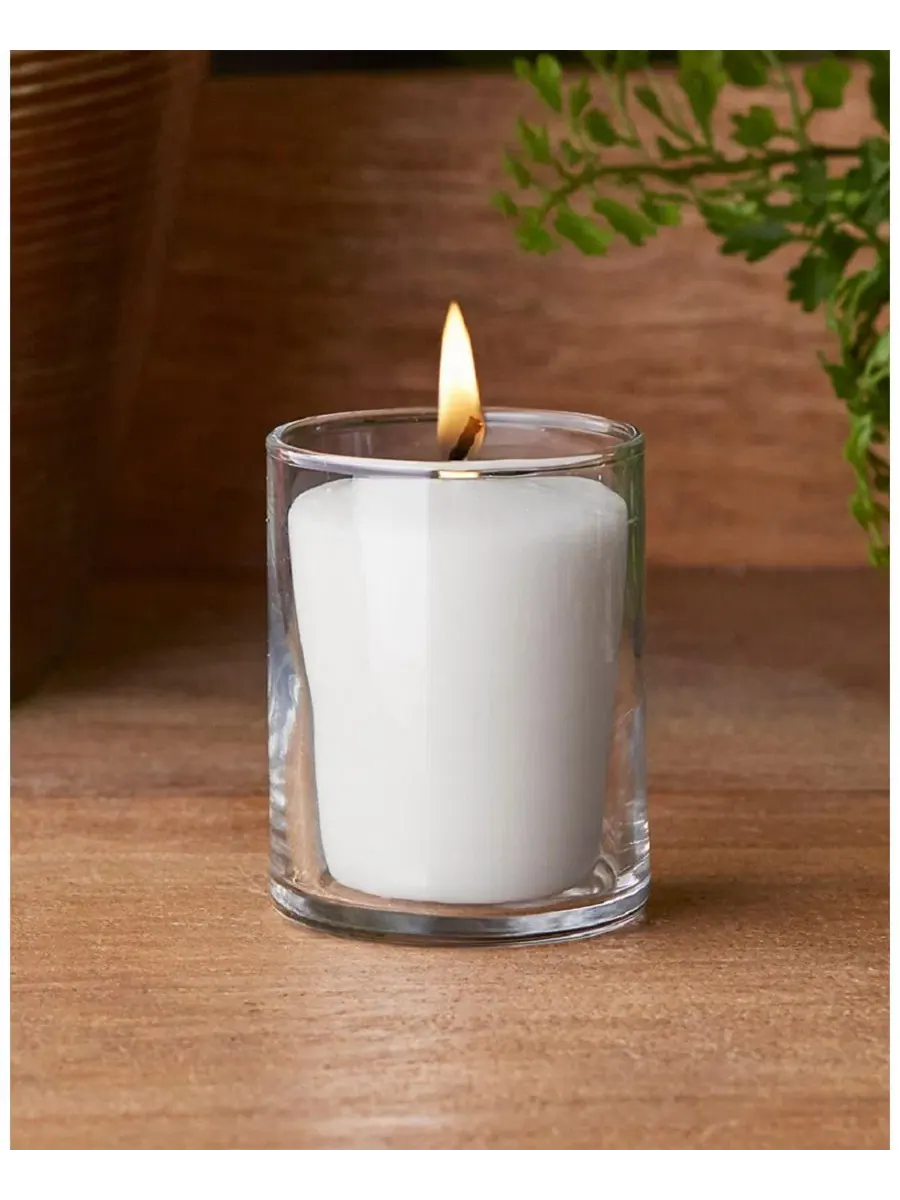 Набор из 18 свечей из японского кедра, рассчитанных на 20 часов горения Root Candles — изображение 2 из 3, прозрачный