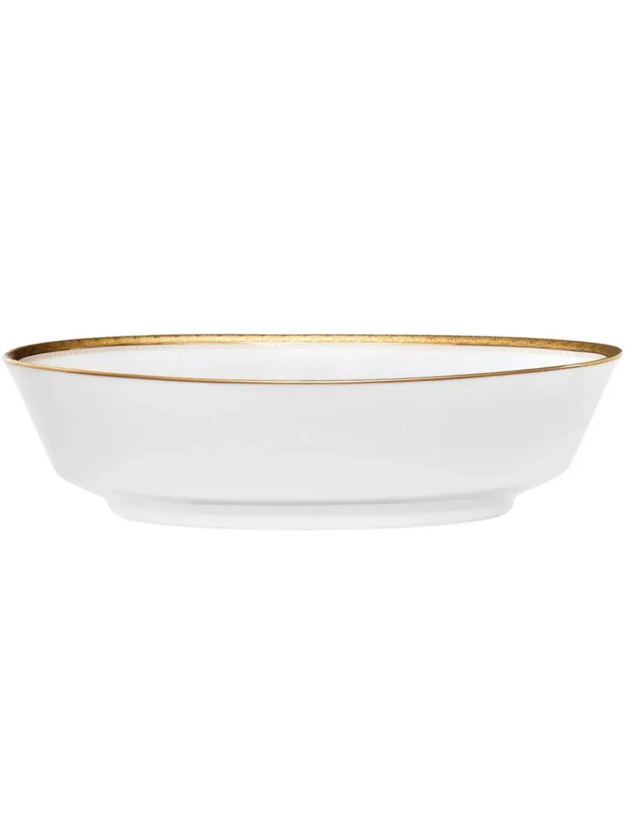 Овальная овощная миска Charlotta Gold, 955 мл Noritake — изображение 1 из 3, золото