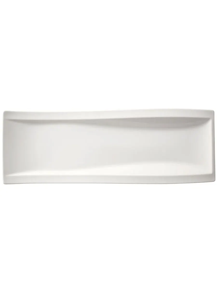 Новая волна: тарелка с закусками Villeroy & Boch — изображение 1 из 7, белый