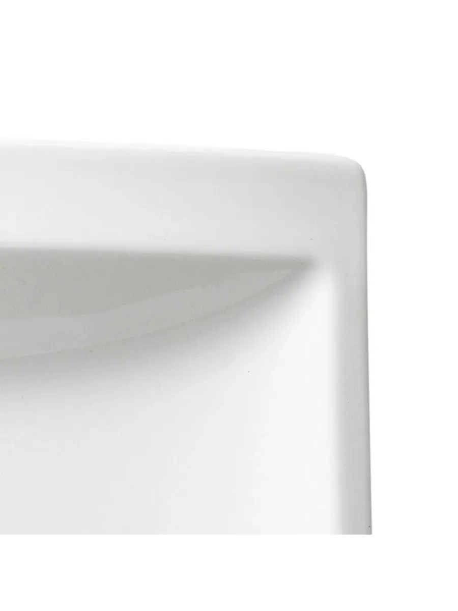 Новая волна: тарелка с закусками Villeroy & Boch — изображение 4 из 7, белый