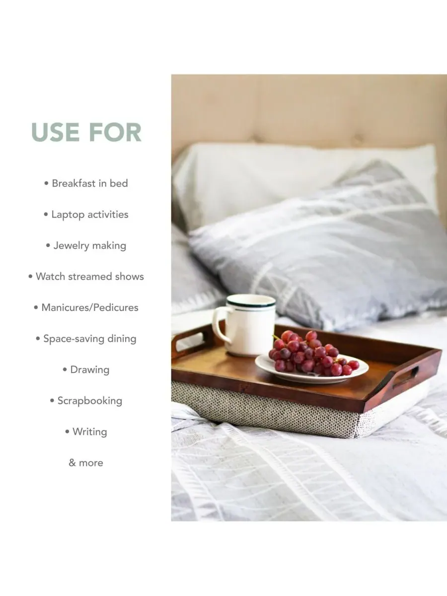 Поднос для коленей Rossie Home, Java Bamboo — изображение 5 из 7