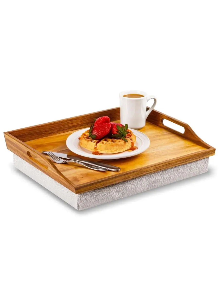 Поднос для коленей Rossie Home, Natural Acacia — изображение 2 из 7