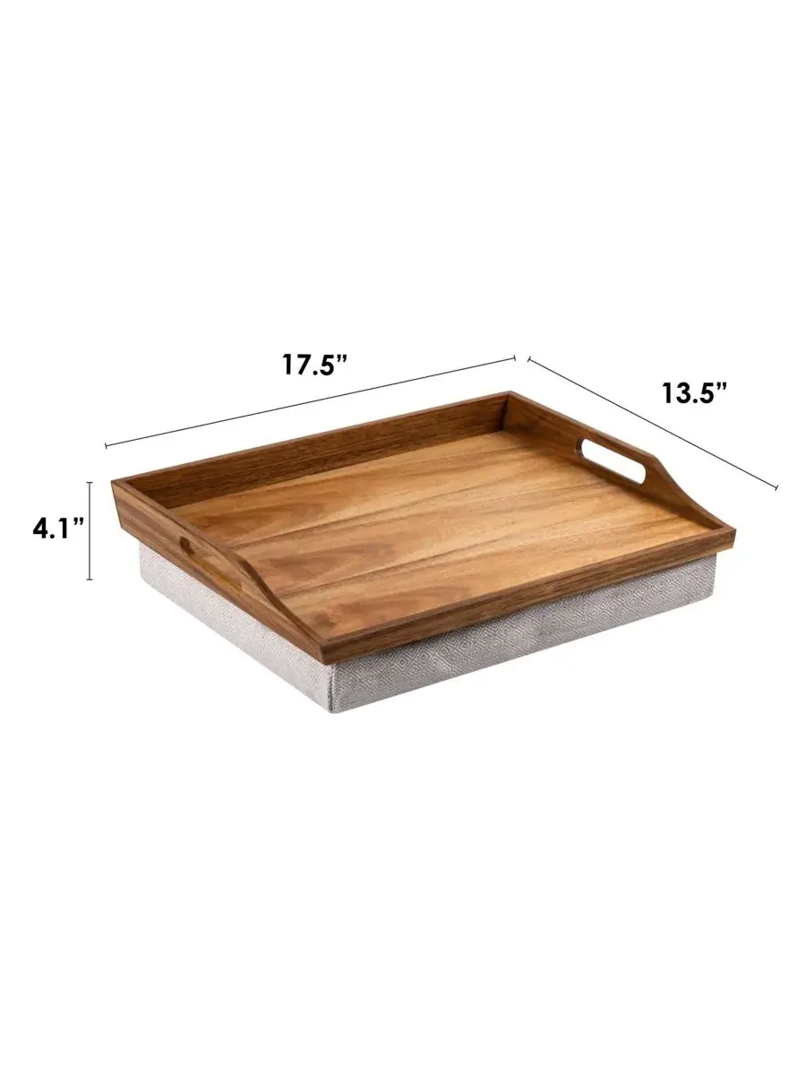 Поднос для коленей Rossie Home, Natural Acacia — изображение 6 из 7