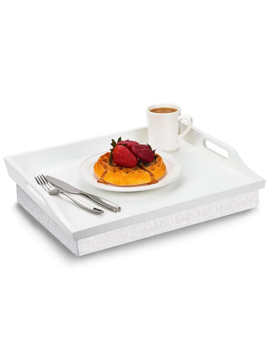 Поднос для коленей Rossie Home — изображение 3 из 7, белый