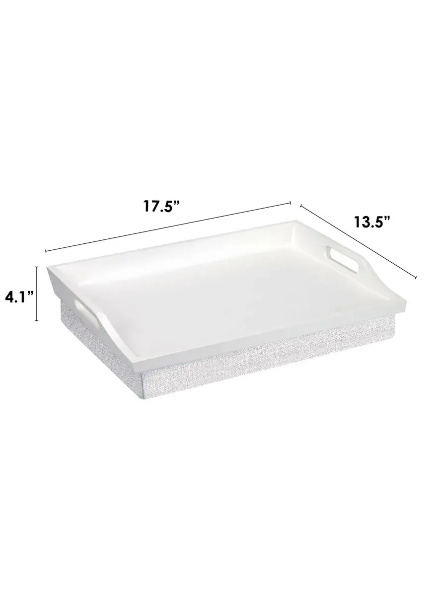 Поднос для коленей Rossie Home — изображение 6 из 7, белый