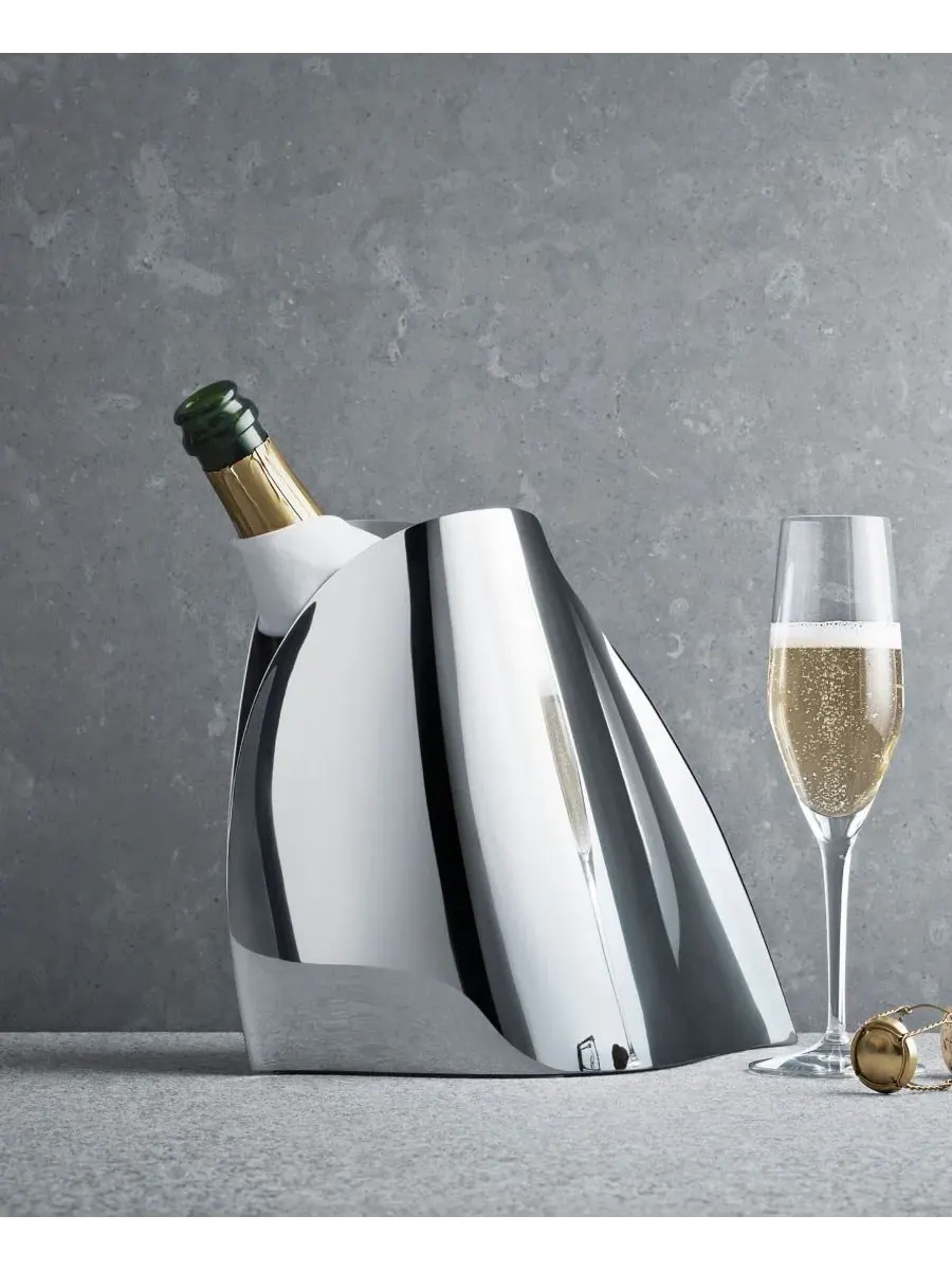 Охладитель для шампанского Indulgence Georg Jensen — изображение 2 из 3, серебряный
