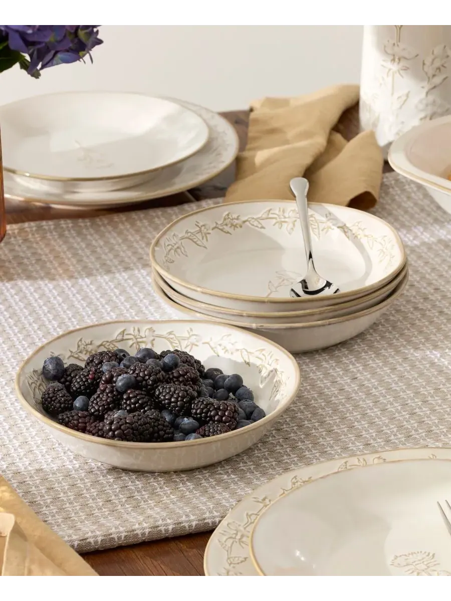 Набор посуды Homespun из 16 предметов, на 4 персоны Lenox — изображение 2 из 10, белый