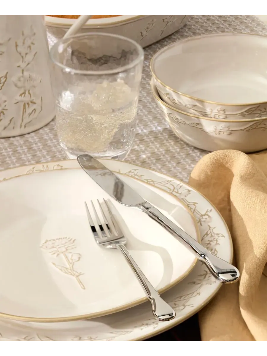Набор посуды Homespun из 16 предметов, на 4 персоны Lenox — изображение 8 из 10, белый