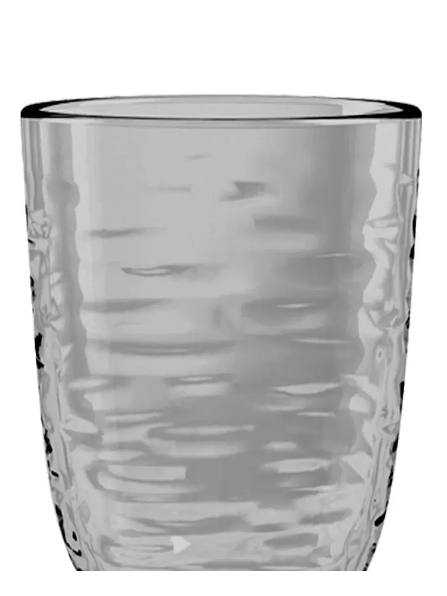 Набор из 6 бокалов для вина Foundry Acrylic Goblet Abode Homewares — изображение 3 из 4, серый