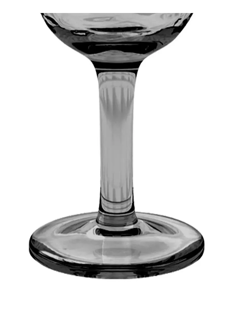 Набор из 6 бокалов для вина Foundry Acrylic Goblet Abode Homewares — изображение 4 из 4, серый