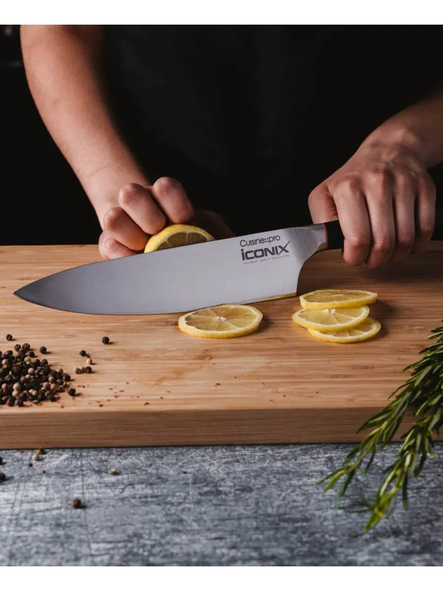 Поварской нож Iconix 8 дюймов Cuisine::pro, — изображение 3 из 3, нет цвета