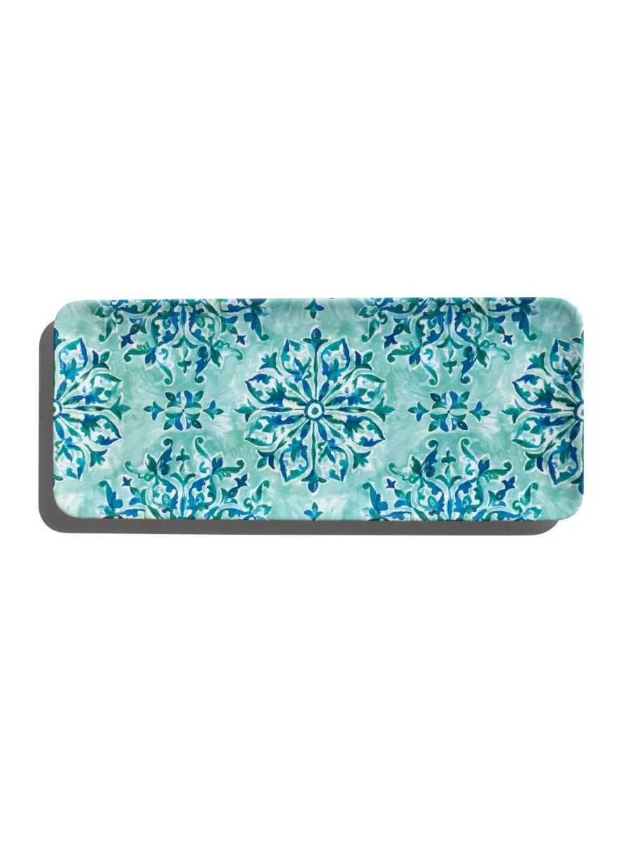 Длинный поднос Лазурного берега Abode Homewares — изображение 1 из 3, бирюзовый