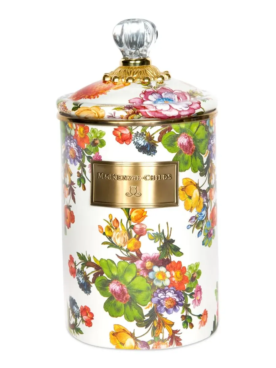 Большая банка от White Flower Market Mackenzie-Childs — изображение 1 из 3, нет цвета
