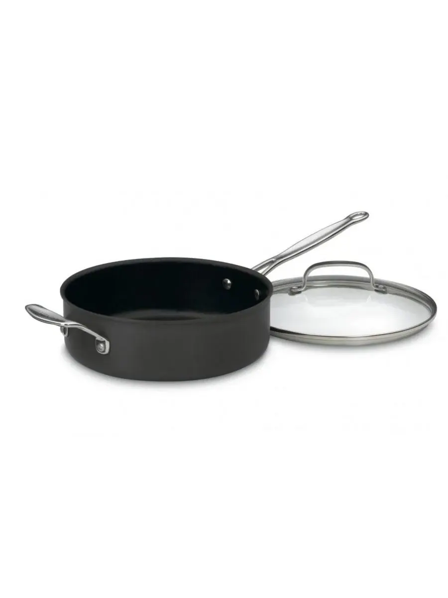 Сковорода для соте 5,5 л с крышкой Cuisinart — изображение 1 из 2, нет цвета