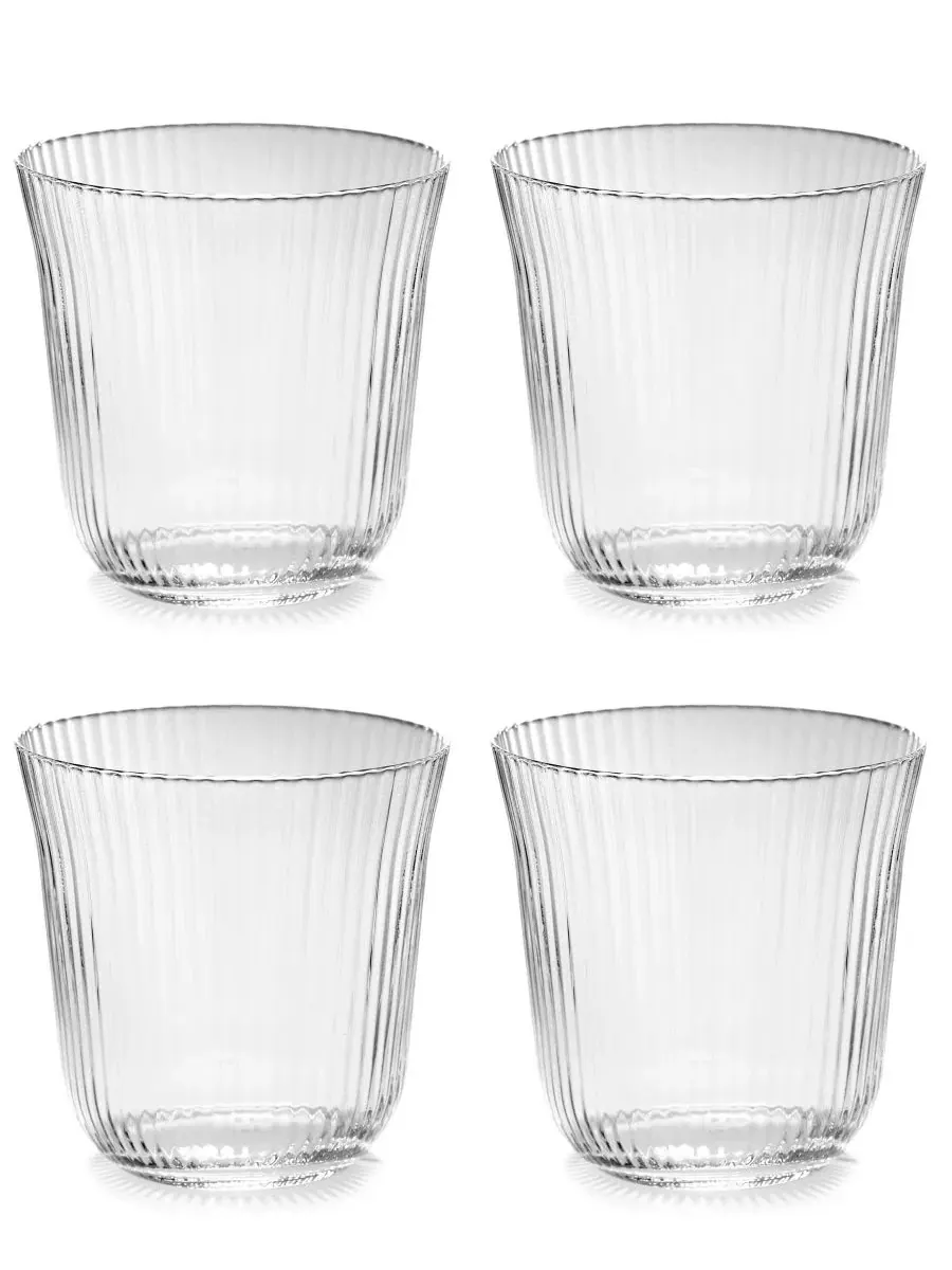 Набор стаканов Inku Large Tumblers Serax — прозрачный