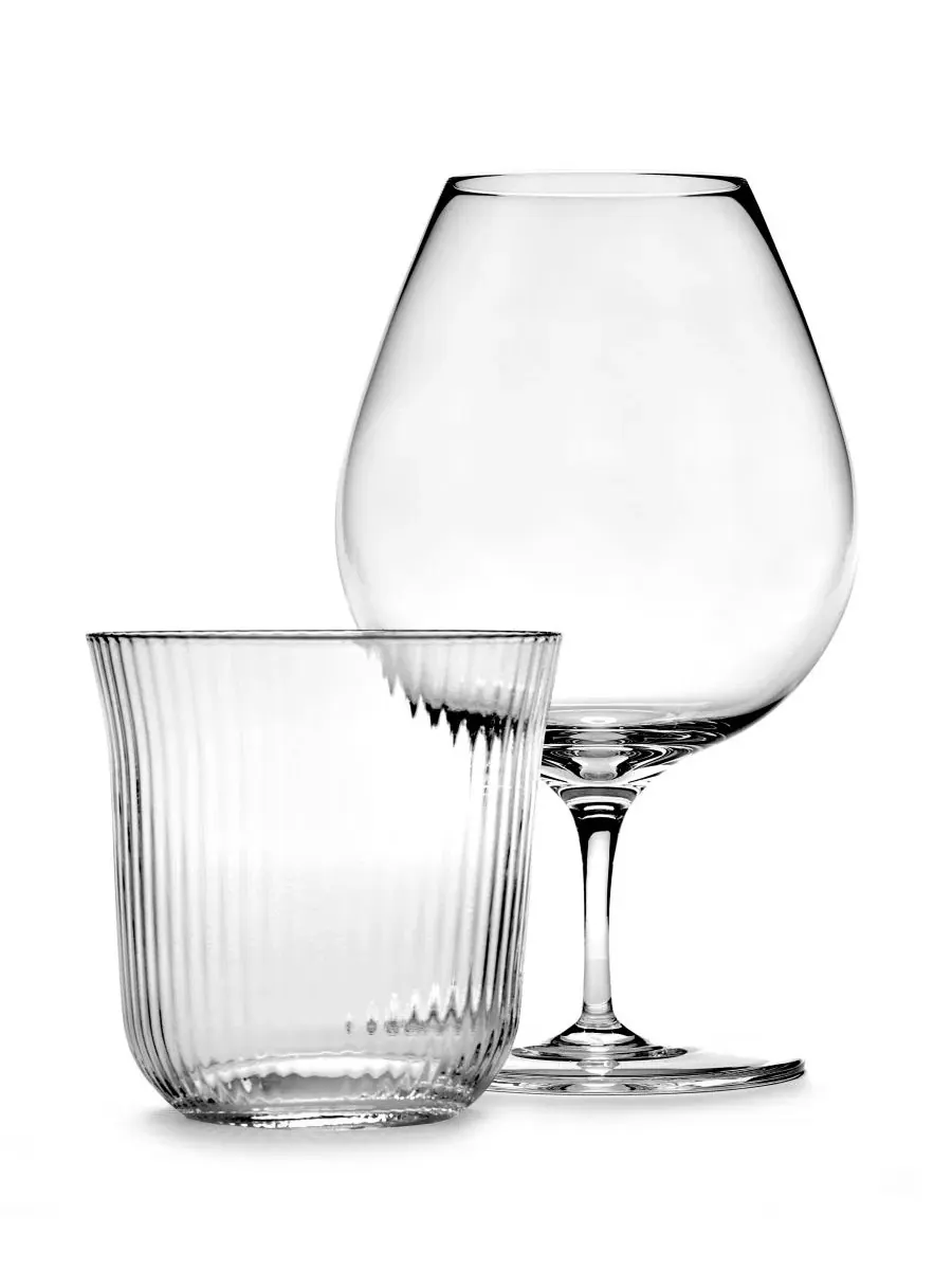 Набор стаканов Inku Large Tumblers Serax — изображение 3 из 6, прозрачный