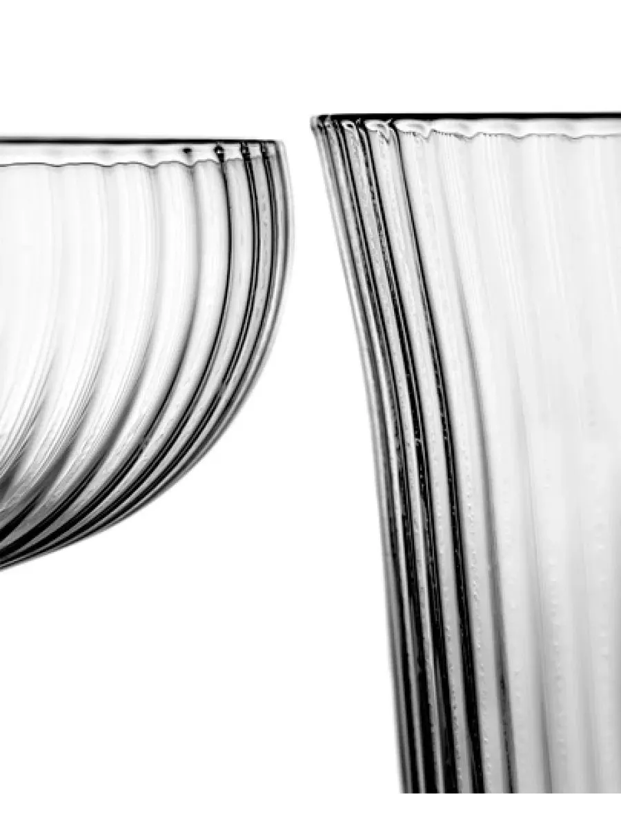 Набор стаканов Inku Large Tumblers Serax — изображение 4 из 6, прозрачный