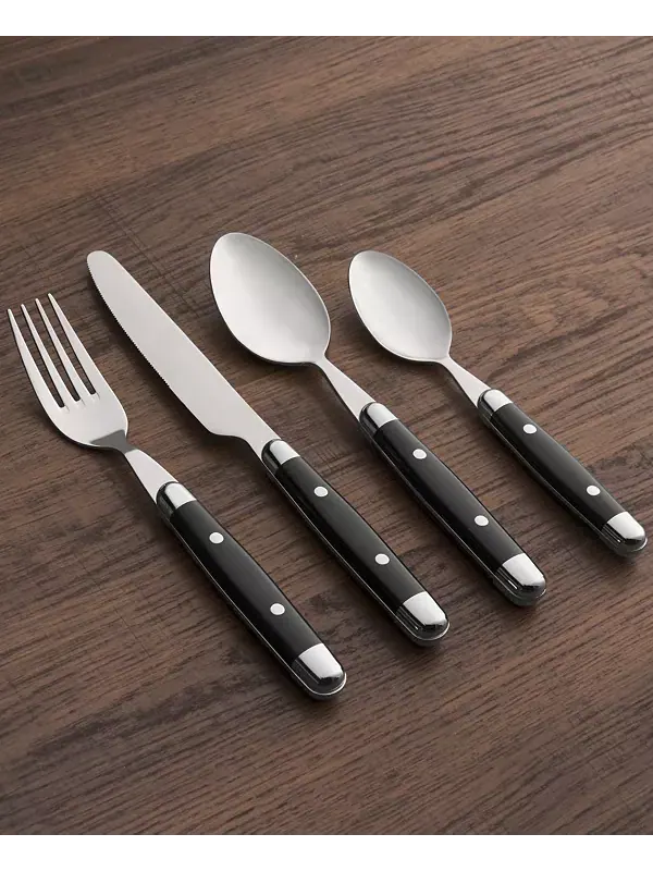 Набор столовых приборов Jubilee Mirror из 16 предметов, сервиз на 4 персоны Cambridge Silversmiths — изображение 2 из 4