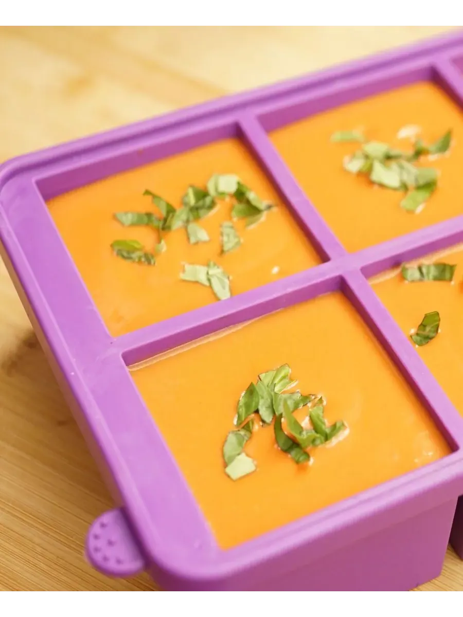 Контейнер для заморозки супа Soup Master на 6 чашек Shape+Store — изображение 3 из 5, фиолетовый