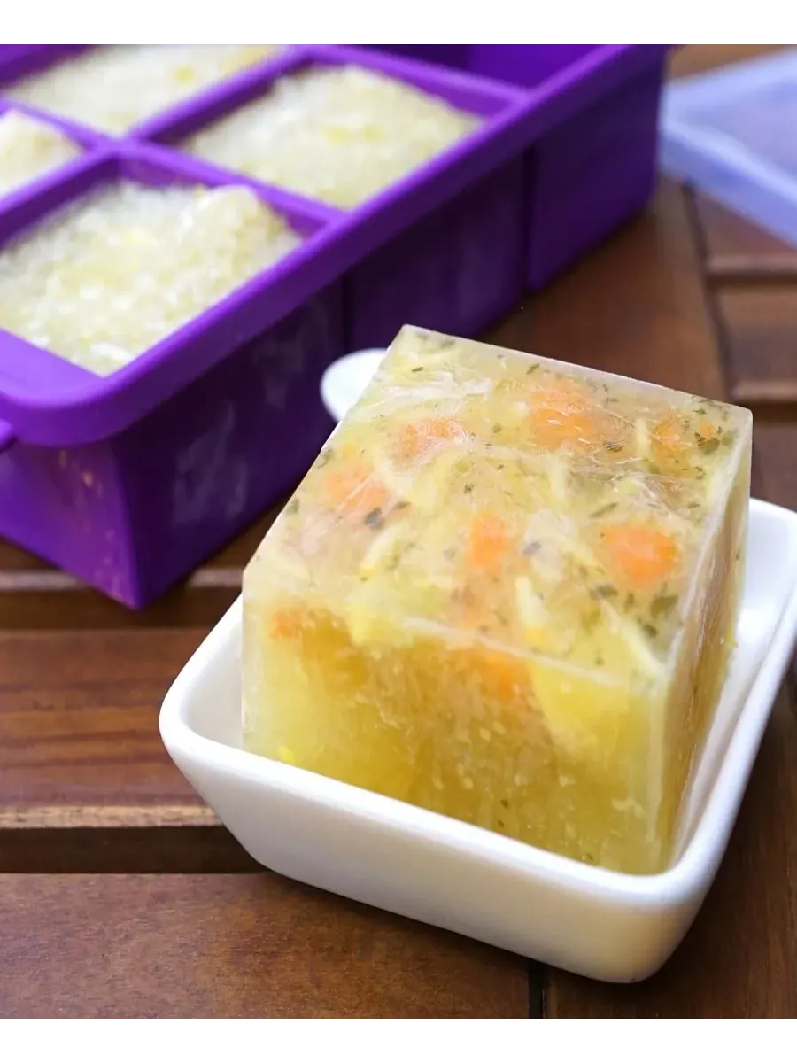 Контейнер для заморозки супа Soup Master на 6 чашек Shape+Store — изображение 4 из 5, фиолетовый