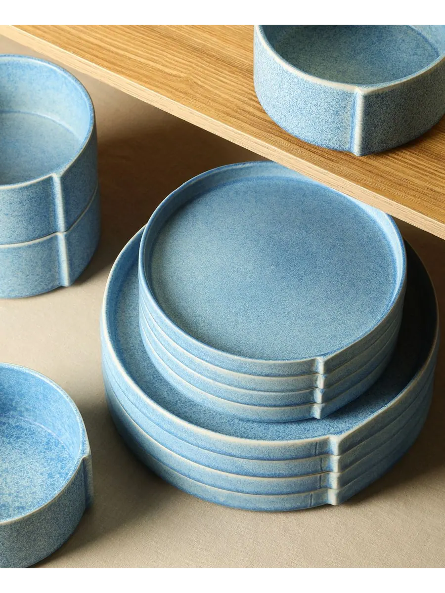 Набор посуды Bao из 24 предметов, на 8 персон Stone Lain — изображение 3 из 7, синий