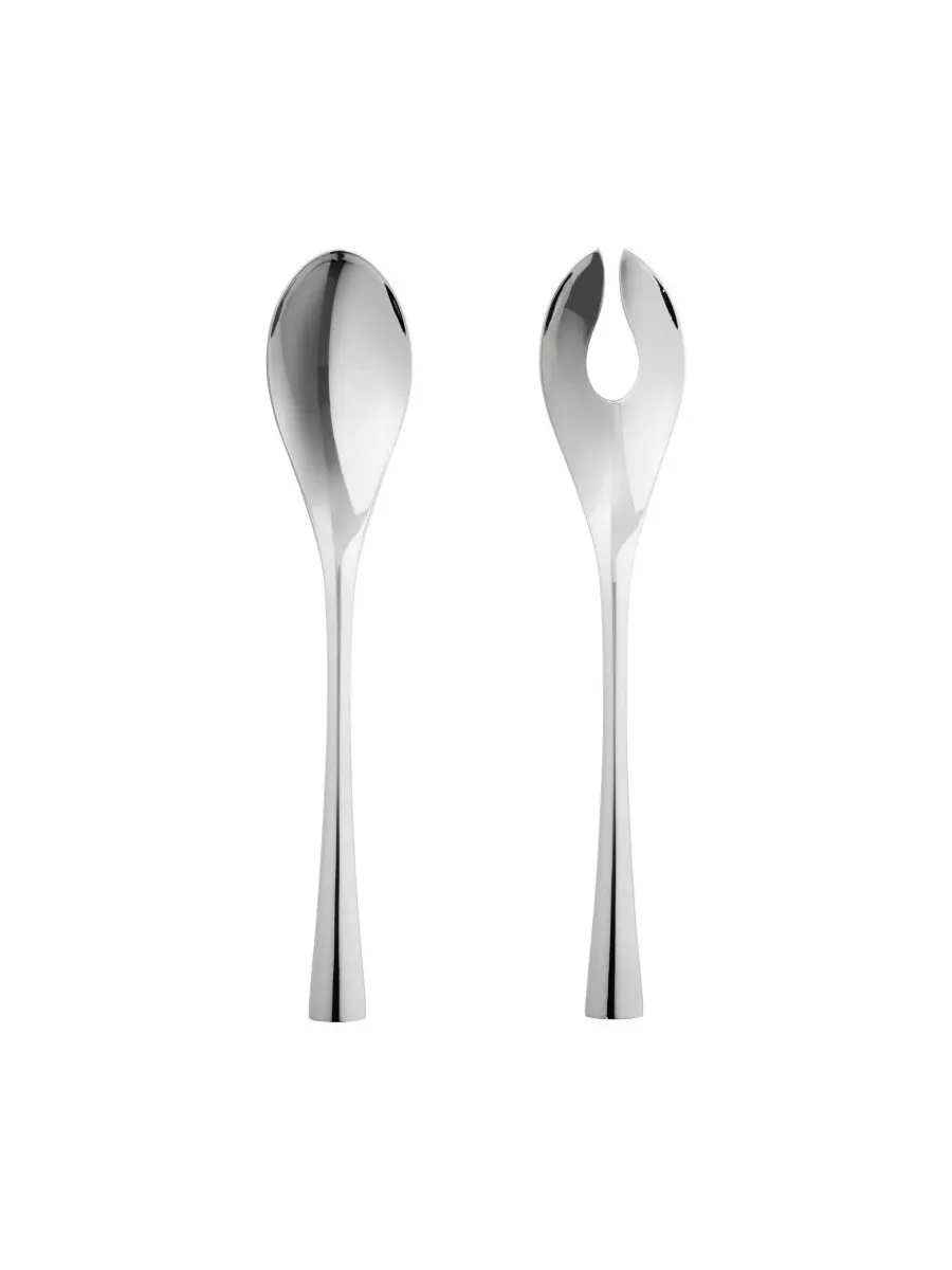 Набор для подачи салата «Кобра» Georg Jensen — серебристый