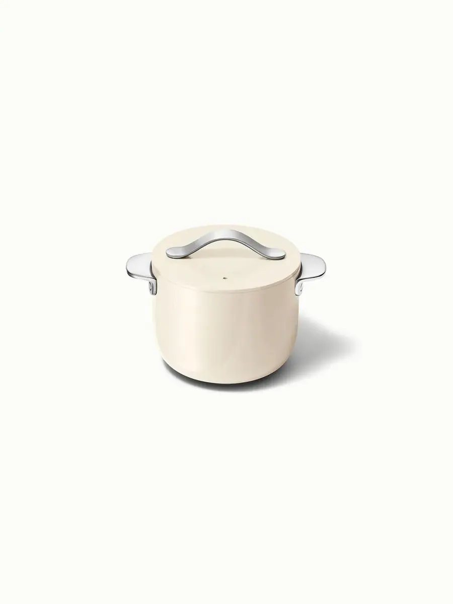 Кухонная посуда Cookware Plus с антипригарным покрытием, компактная Caraway, сливочный
