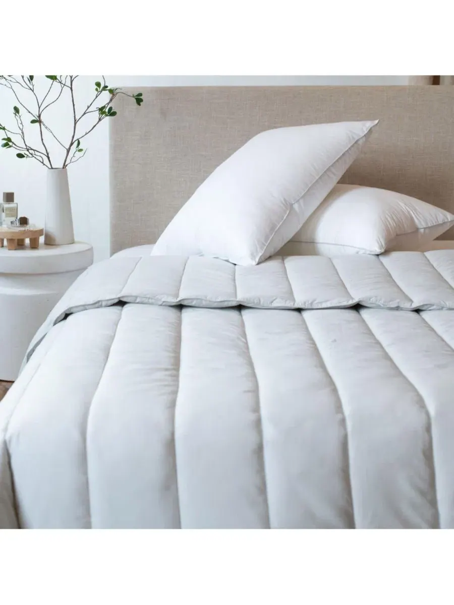 Стеганое одеяло-комфортер All Season Down Alternative Blanket Comforter, Twin/Twin XL Bokser Home — изображение 6 из 10