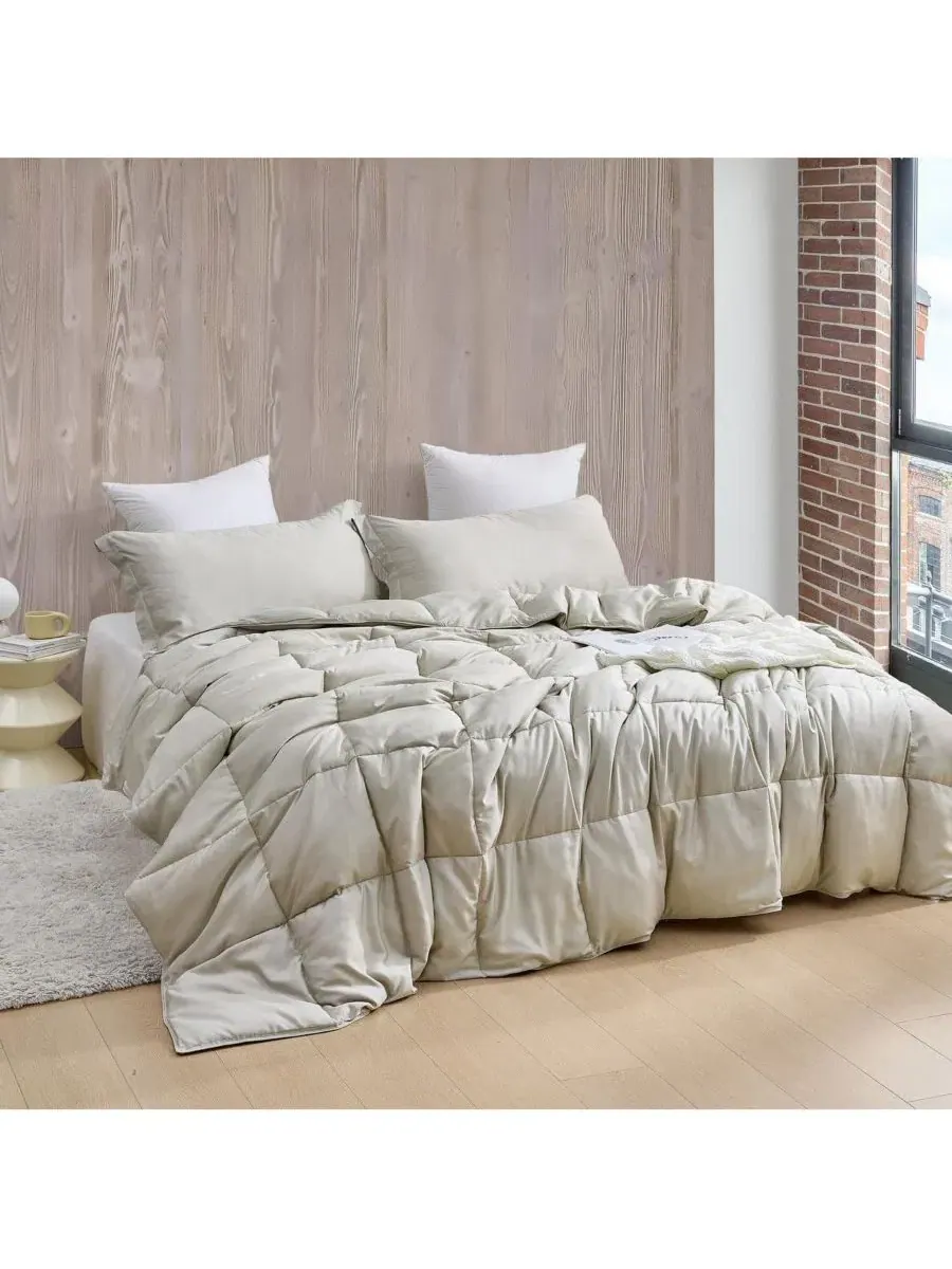 Одеяло-комфортер пуховое Snorze Cloud Oversized Comforter Set Coma Inducer — изображение 1 из 3, серый