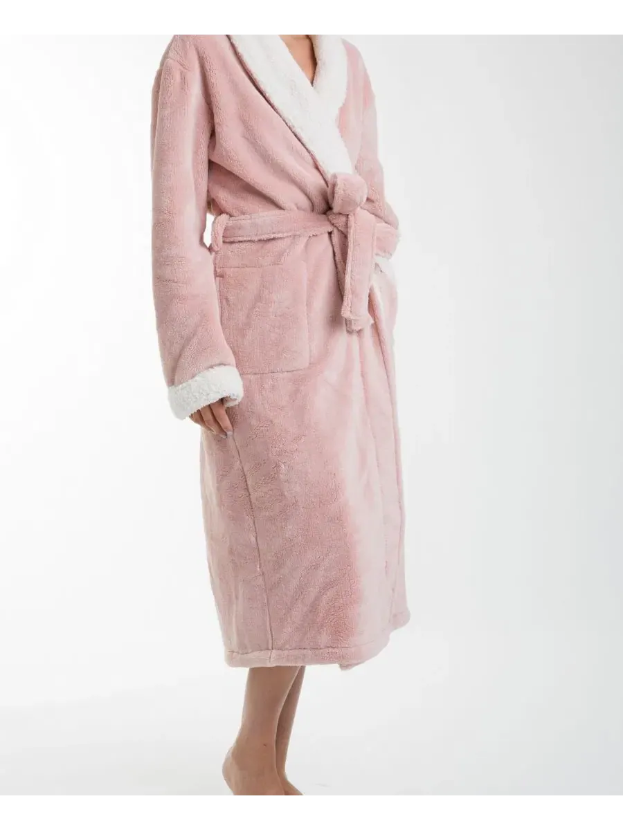 Халат из флиса Keila Sherpa Fleece Pure Fiber