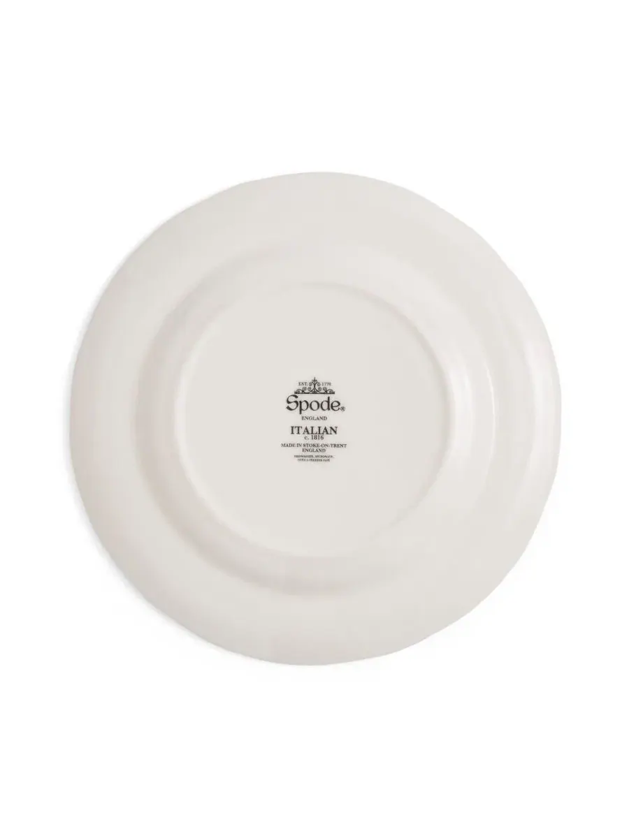 Набор из 4 итальянских салатных тарелок Heritage Green Spode — изображение 8 из 10, зеленый